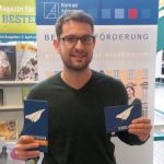 Unsere Mainzer „Senkrechtstarter“ auf einer Studienmesse 7. November 2017