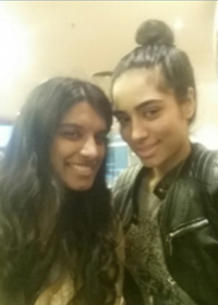 Tarshika Thavayogarajah und Farnaz Ghasemzadeh Shirazi